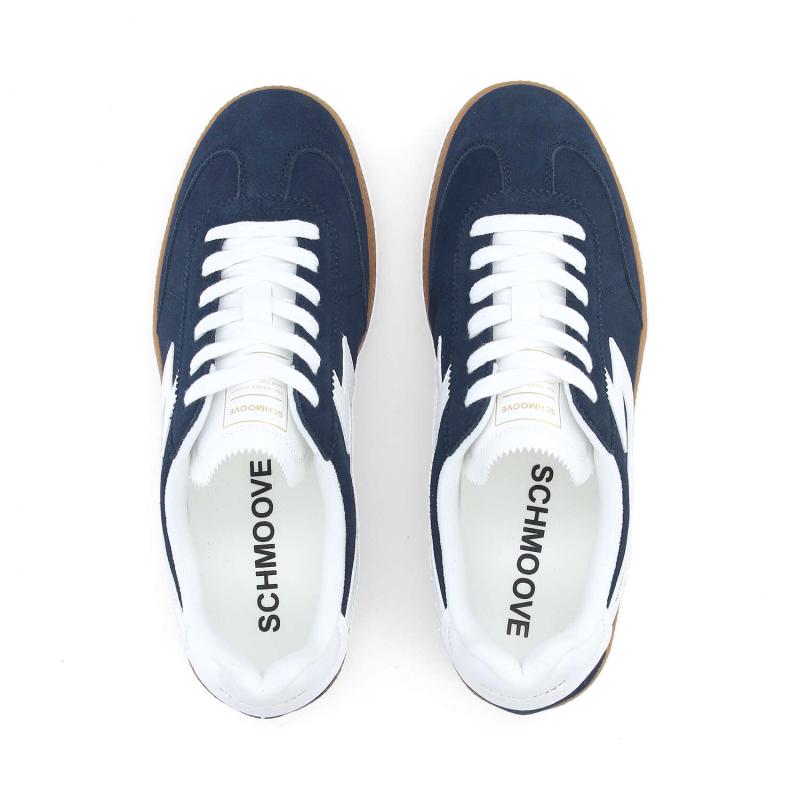 SHEFFIELD JOGGER M - SUEDE/NAPPA - NAVY/WHITE